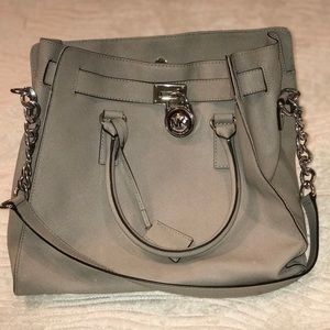 👛 Michael Kors 👛 Large, Grey